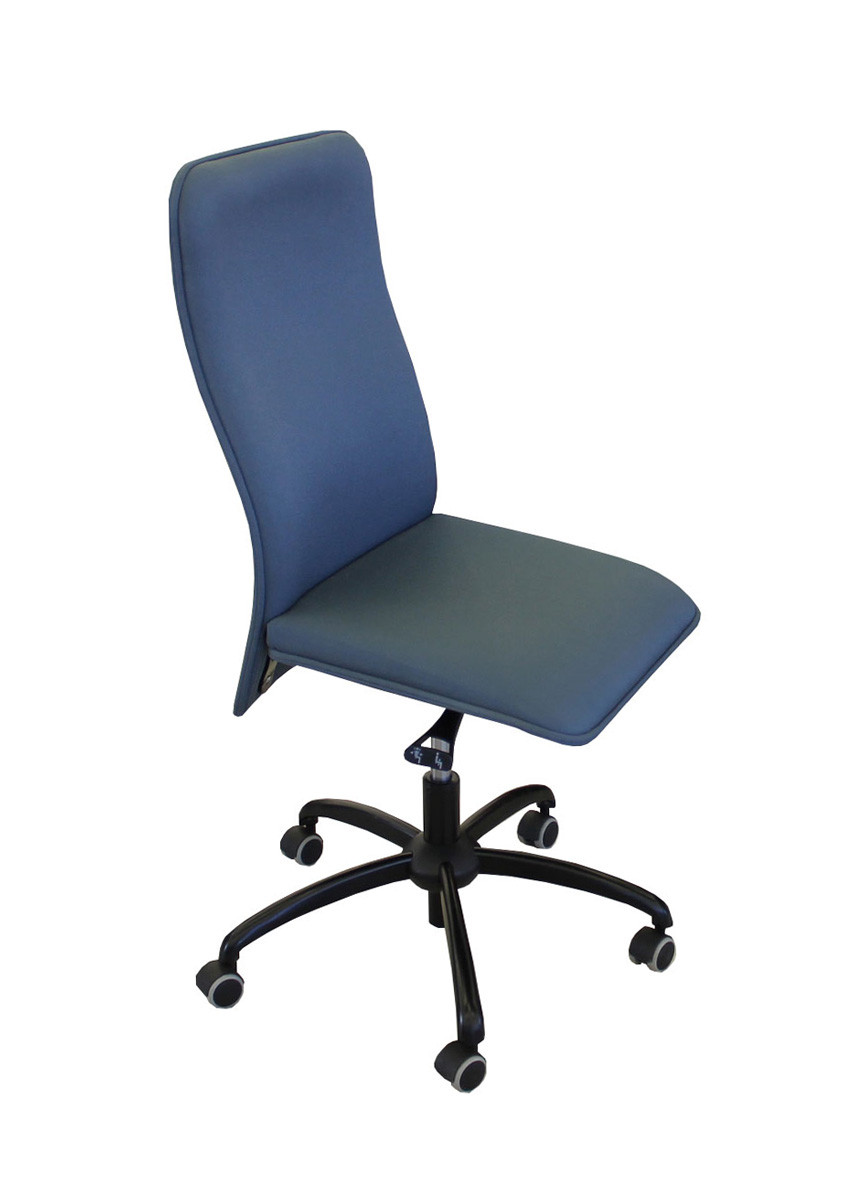 Naudota ergonominė darbo kėdė, ND-kd-248 VERSO, melsvos spalvos, (maksimali apkrova 110 kg)