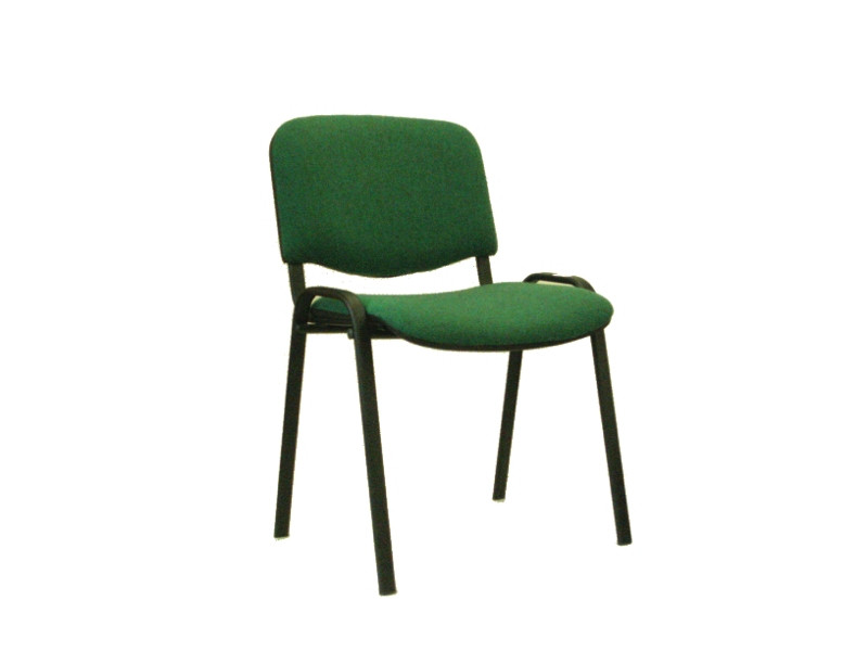 Naudota lankytojų kėdė, ND-kd-253-3 ISO, žalia, (maksimali apkrova 90 kg)