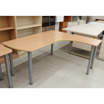Darbo stalas, kampinis dešininis ND-ST-710-D, 1600x1400x750 bukas