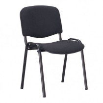 Lankytojų kėdė, kd-253, juodos spalvos, (maksimali apkrova 100 kg)