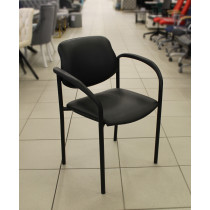 Naudota lankytojų kėdė, ND-kd-288 , juoda. 
