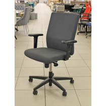 Naudota ergonominė darbo kėdė, ND-kd-290 Viasit, pilka. (maksimali apkrova 100 kg)