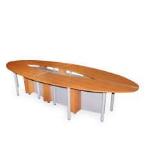 Posėdžių, konferiencinis stalas, ovalus ND-ST-732, 4000x1520x760 vyšnia