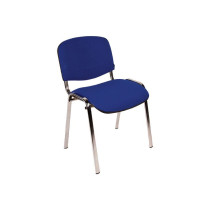Naudota lankytojų kėdė ISO, ND-kd-253-1 , mėlyna, (maksimali apkrova 90 kg)