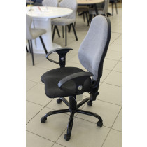 Naudota ergonominė darbo kėdė, ND-kd-265 Top Star Point 70, dvispalvė, (maksimali apkrova 110 kg)
