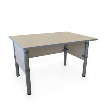 Darbo stalas, tiesus, BV-ST1-MET-129-beržas, 1200x850x740