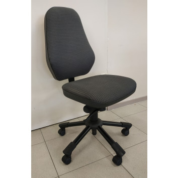 Naudota darbo kėdė, ND-kd-275 , tamsiai pilka, (maksimali apkrova 100 kg)