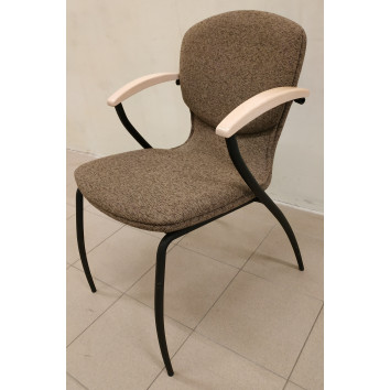 Naudota lankytojų kėdė, ND-kd-278 Gurda, ruda, (maksimali apkrova 100 kg)