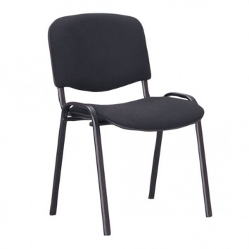 Lankytojų kėdė, kd-253, juoda, (maksimali apkrova 90 kg)