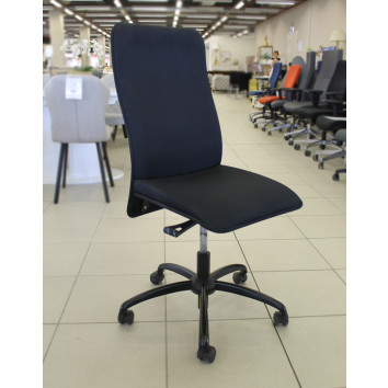 Naudota ergonominė darbo kėdė, ND-kd-248-1 VERSO, juoda, (maksimali apkrova 110 kg)