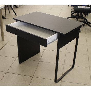Darbo stalas su stalčiais, tiesus ND-ST-793, 850x500x740 juodas