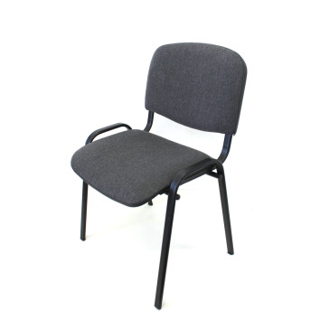 Naudota lankytojų kėdė ISO, ND-kd-253-2 , pilka, (maksimali apkrova 90 kg)