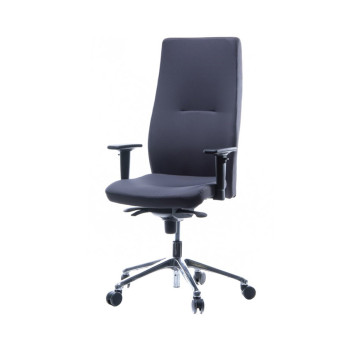 Darbo kėdė, ND-kd-256 ORLANDO-HB, pilka, (maksimali apkrova 110 kg)