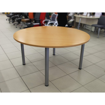 Posėdžių stalas, apvalus ND-ST-718-W 1410x1410x740 bukas