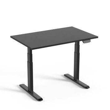 Reguliuojamo aukščio stalas, elektrinis, UP-Thor-L, juodas, rėmas juodas