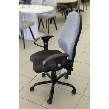 Naudota ergonominė darbo kėdė, ND-kd-265 Top Star Point 70, dvispalvė, (maksimali apkrova 110 kg)